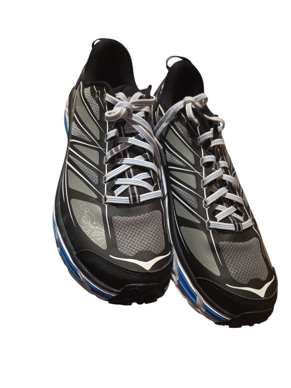 Hoka Men's Athletic Shoes in Black, Gray & Blue